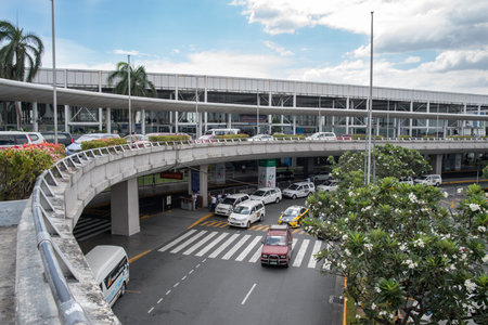 Oct 31, 2016 NAIA Airoirt Terminal 2, Philippinesのeditorial素材