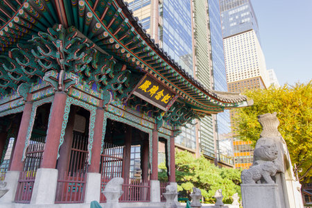 Nov 15, 2016 Gojong monument at Jongro, Seoul, Koreaのeditorial素材