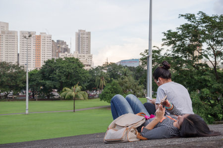 Nov 27,2016 at Intramuros Wall, Manila, Philippinesのeditorial素材
