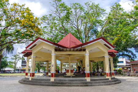 Mar 2,2017 Rizal Boulevard at Dumaguete City, Philippinesのeditorial素材