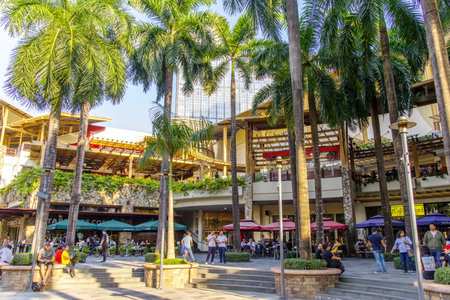 Mar 25,2017 Greenbelt shopping mall at Makati , Philippinesのeditorial素材