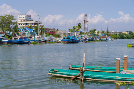 Apr 30, 2017 at Magsaysay Fish Market and Landing Centerのeditorial素材