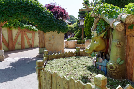 May 25, 2017  Aesop Village  at Everland, YoungIn city, South Koreaのeditorial素材