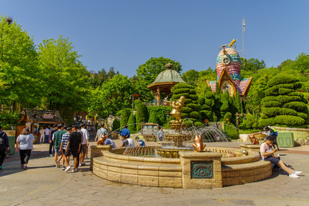 May 25, 2017  Aesop Village  at Everland, YoungIn city, South Koreaのeditorial素材