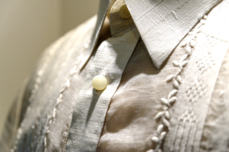 formal shirt and  national dress of the Philippines  barong tagalogの写真素材