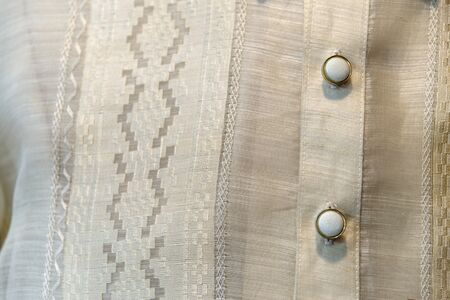 formal shirt and  national dress of the Philippines  barong tagalog