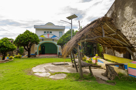 event hall at Chavayan town, Sabtang Island , Batanes , Philippinesのeditorial素材