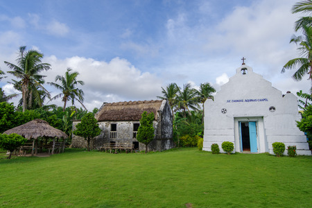 church in Bario, Sabtang Island, Batanes, Philippinesの写真素材