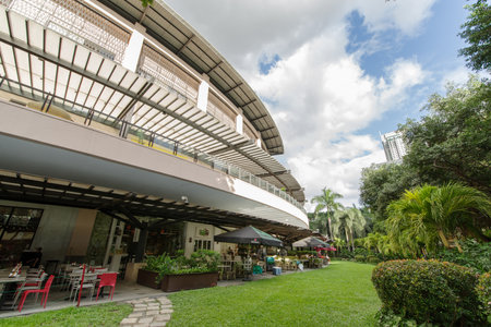 Nov 13,2017 Greenbelt park at Makati, Philippinesのeditorial素材