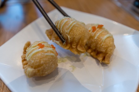 Hong Kong style Fried Shrimp Dim sum, Manila, Philippines