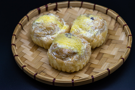 Favorite Traditional Filipino desert Ensaymada, Philippinesの写真素材