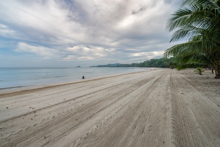 Beautiful landscape in a Lio Beach at El Nido, Palawan,Philippinesの写真素材