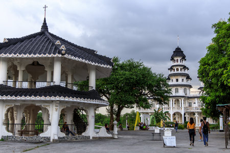 Oct 19, 2019 Shrine of Saint Andrew Kim at Bocaue, Bulacan, Philippinesのeditorial素材