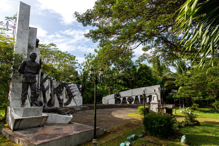 Oct 26, 2019 Bonifacio Shrine, Cavite, Philippinesのeditorial素材