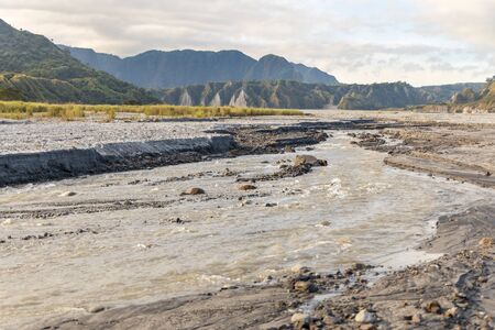 Beautiful landscape at Mt Pinatubo, Philippines
