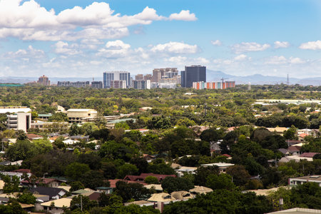 Mar 30, 2020 Fort bonifacio Landscape from Makati city, Manila, Philippinesのeditorial素材