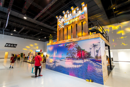 People who visited the Philippines Travel Market Event at SMX, Metro Manila, Philippines, Nov 28 ,...