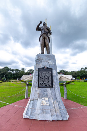 Quezon Memorial Shrine Museum at Quezon Memorial Circle, Quezon city, Metro Manila Philippinesの写真素材