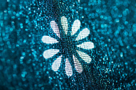 Birch napkin close-upの写真素材