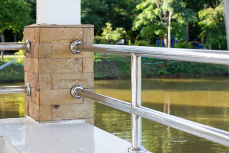 Pillar structure of the buildingの写真素材