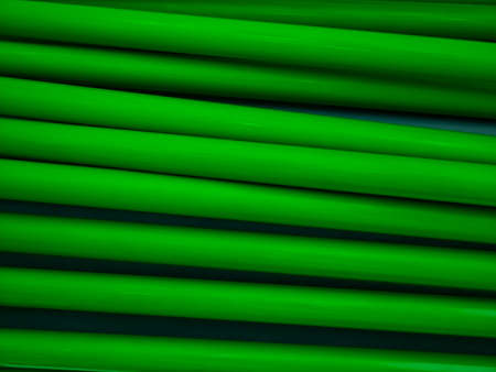green tube wallの写真素材