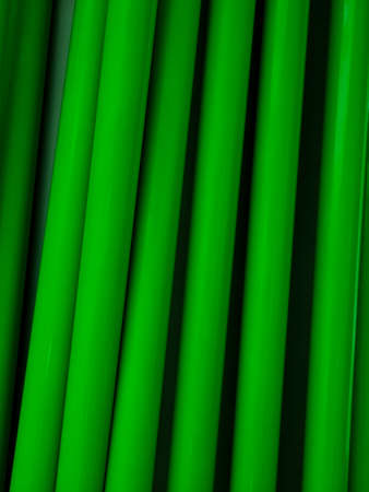 green tube wallの写真素材