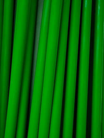 green tube wallの写真素材