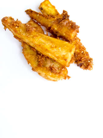 fried potatoesの写真素材