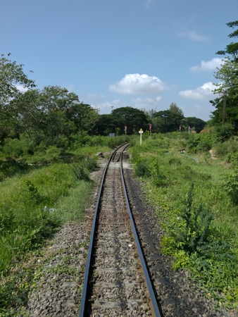 railwayの写真素材