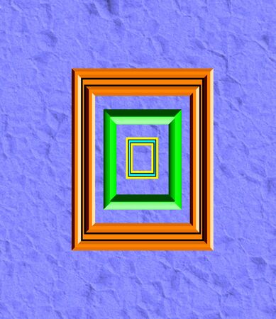 frame on abstract backgroundの写真素材