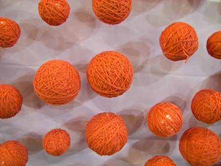 knitting woolの写真素材