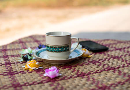 coffee cup retroの写真素材