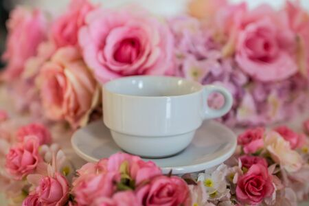 coffee cupの写真素材