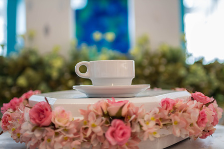 coffee cupの写真素材