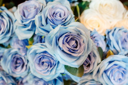 fabric flowerの写真素材