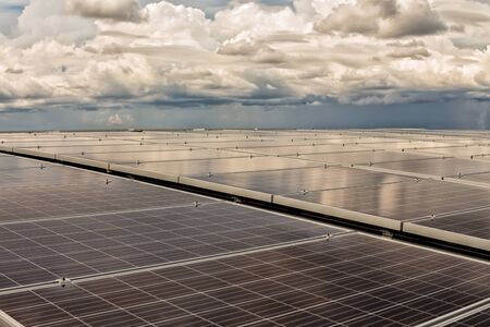 solar roofの写真素材