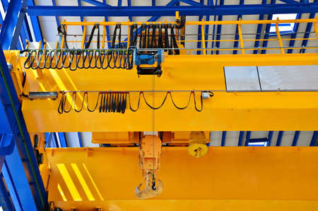 Factory overhead craneの写真素材