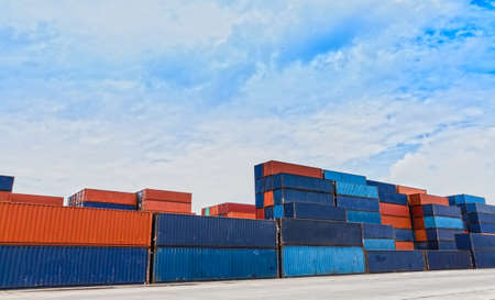 Container yard の写真素材