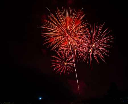 fireworksの写真素材