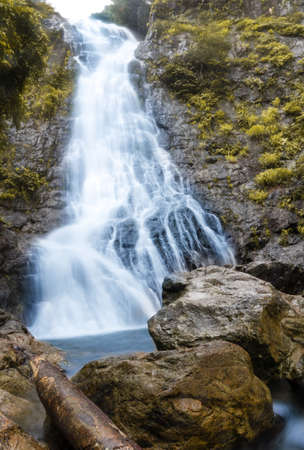 Sarika waterfall in Nakon Nayok province,Thailandの写真素材