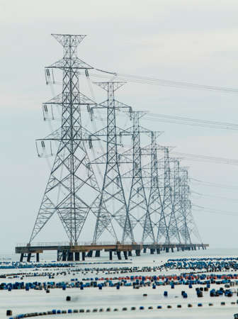 High-voltage tower