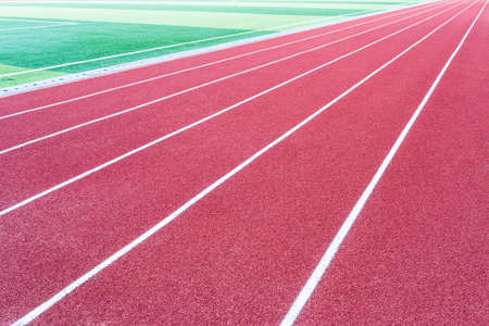 Athletic trackの写真素材