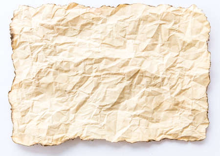 Crumpled paper の写真素材