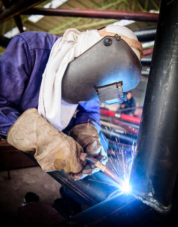 Welding work.の写真素材