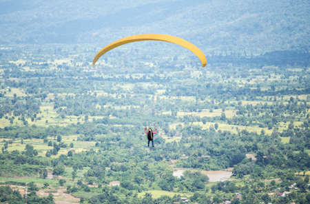 Paraglidingの写真素材