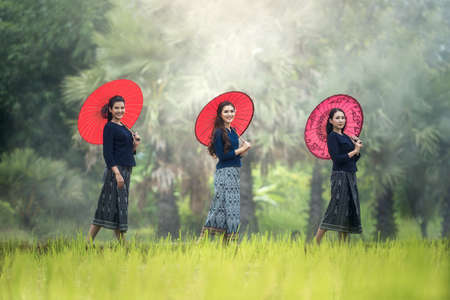 Thai local womanの写真素材