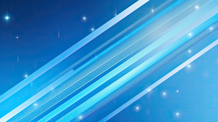 Light BLUE vector cover with stright stripes. Glitter abstract illustration with colored sticks. Smart design for your business advert.の素材