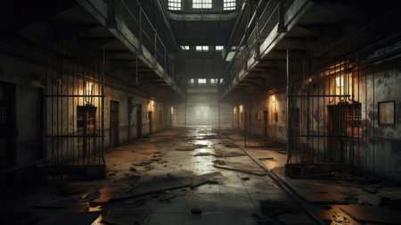 Prison cellblockの素材