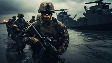 U.S. Military Might Navyの素材