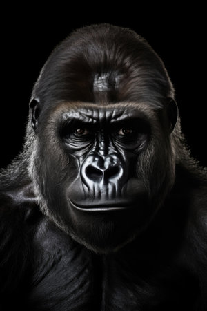 Front face dark gorillaの素材